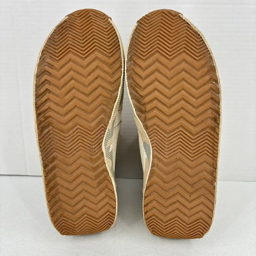 Sorel Out N About Boot Womens 8.5 Waterproof Suede Leather Slip‎ On Mid Beige